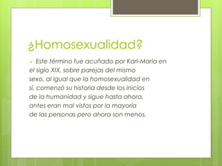 Matrimonio homosexual. | PPT