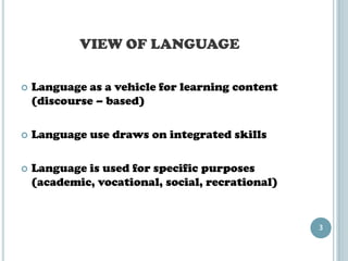 content based instruction | PPTX
