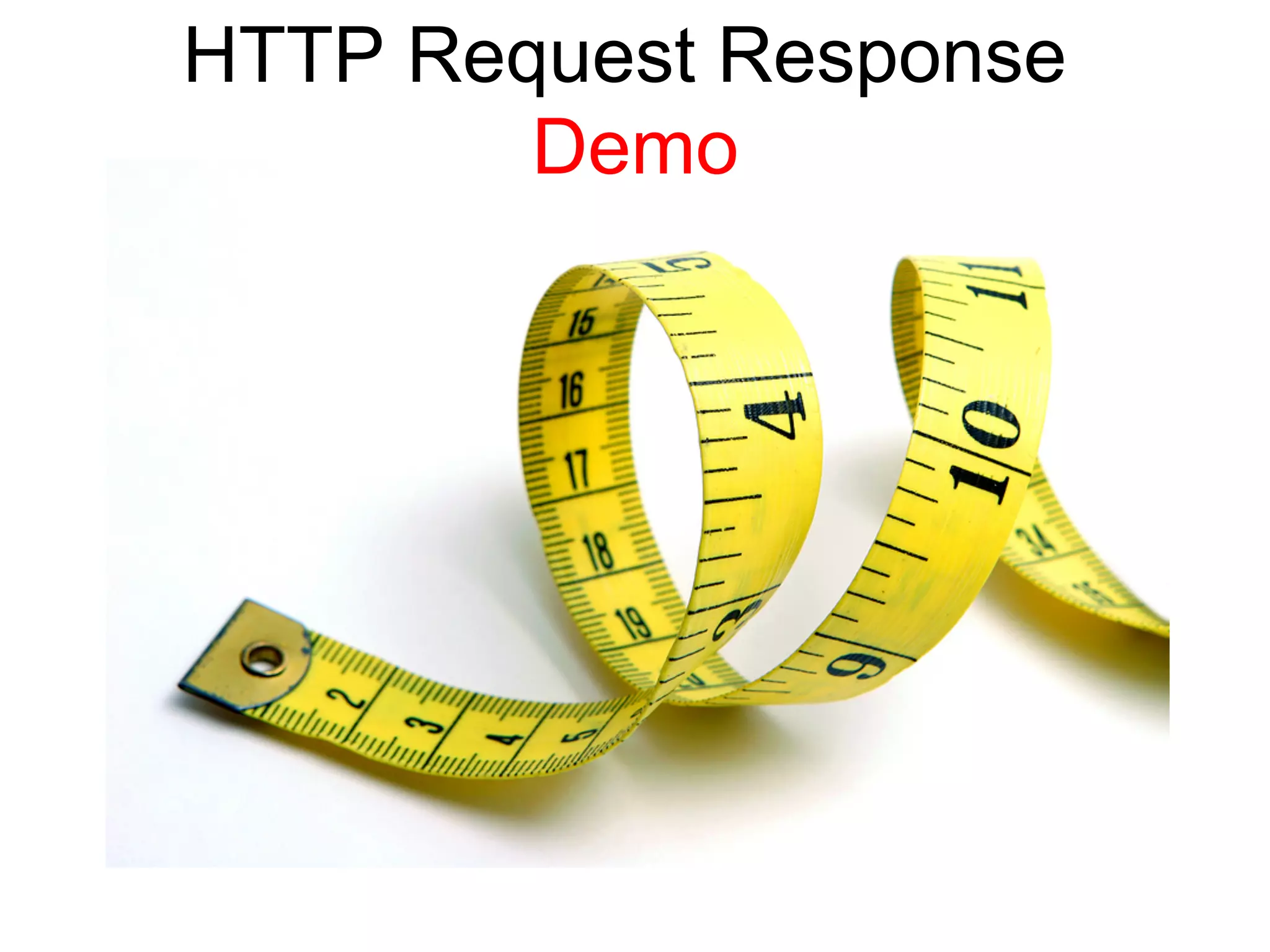 HTTP Request Response Demo 