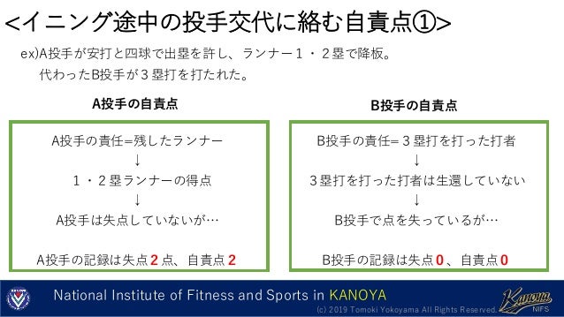野球記録員泣かせ