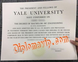 Yale University fake degree 