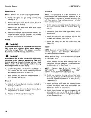 Yale d809 glc040 svx lift truck service repair manual | PDF