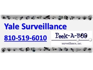 Yale Surveillance
810-519-6010
 