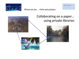  1988: initial version (40 papers) to proof concept