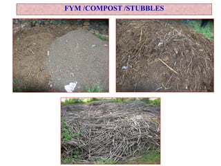 FYM /COMPOST /STUBBLES
 