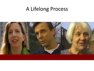 A Lifelong Process
 