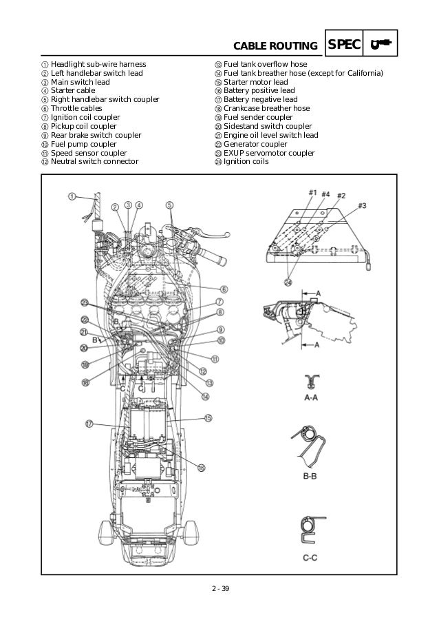 Yamaha 1998 yzfr1-service-manual