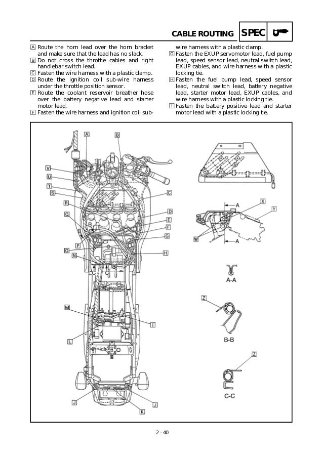 Yamaha 1998 Yzfr1 Service Manual