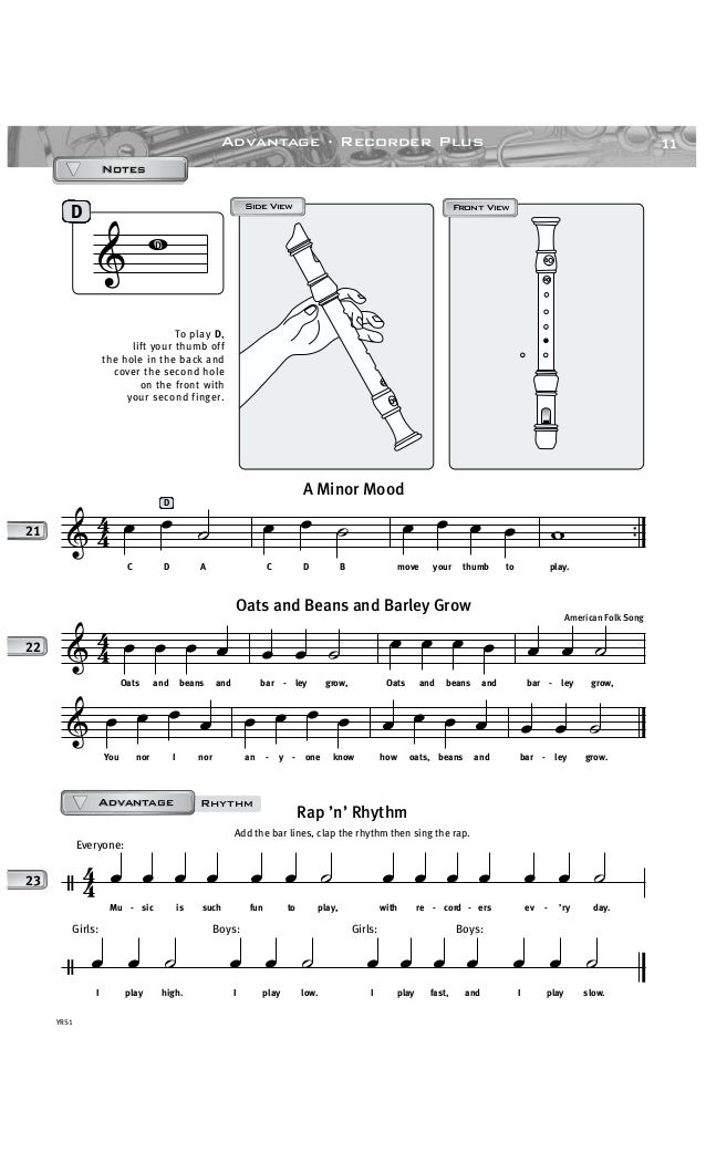 Yamaha advantage recorder