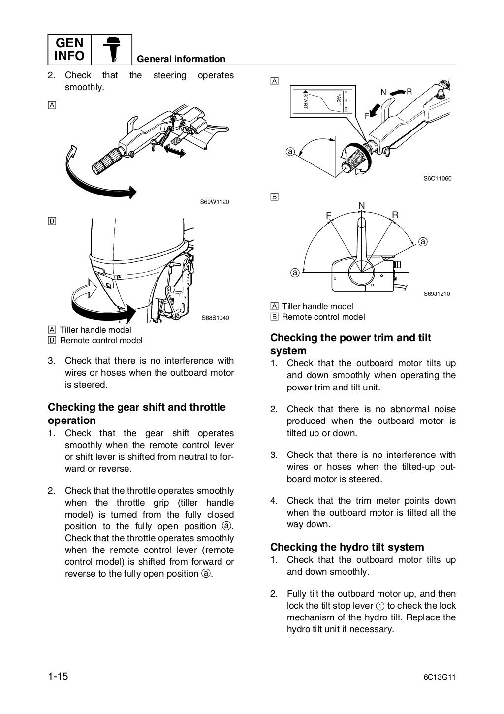 Yamaha outboard f60 cet service repair manual sn1000001