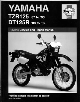 Yamaha tzr125(87 93)-dt125_r(88-02)