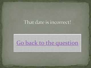 Go back to the question
 