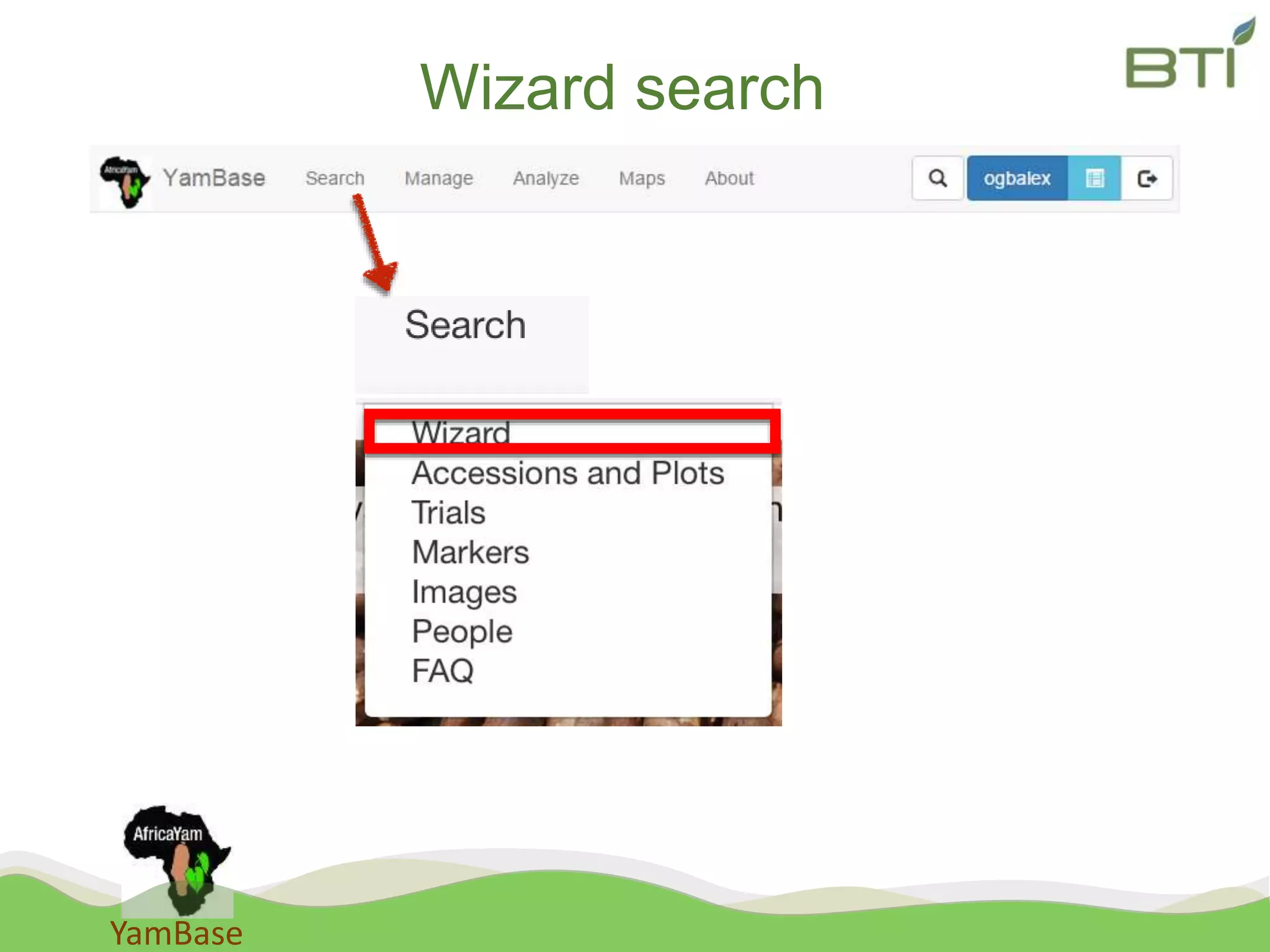 YamBase
Wizard search
 