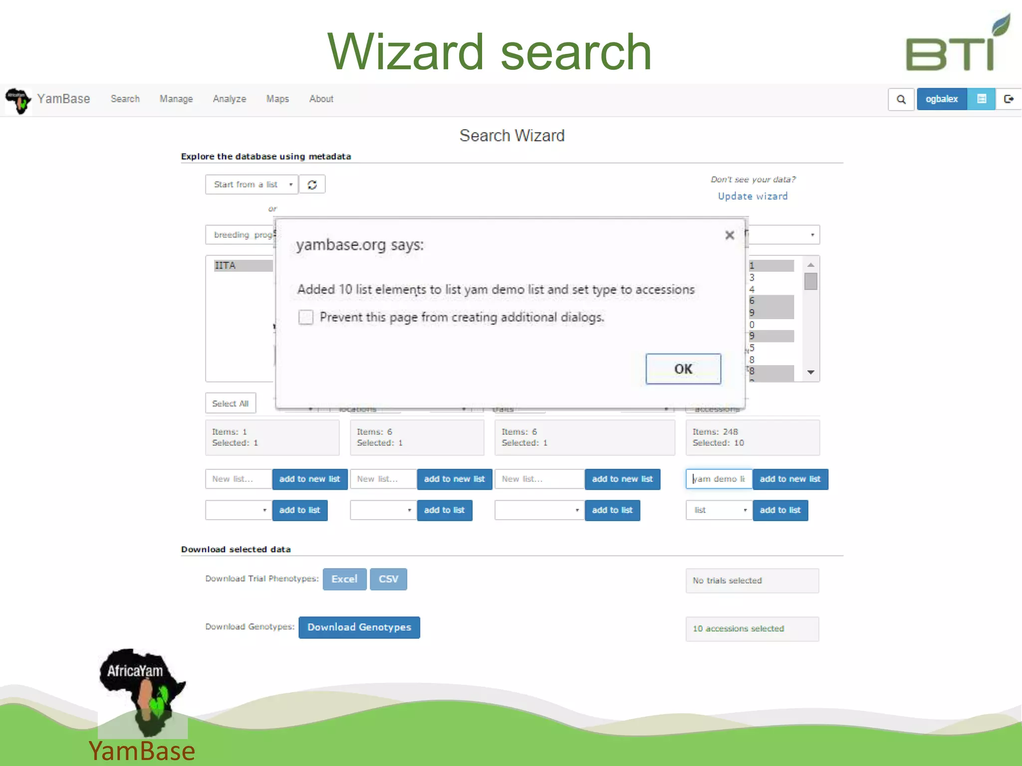 YamBase
Wizard search
 