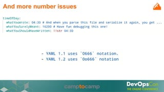 And more number issues
 
