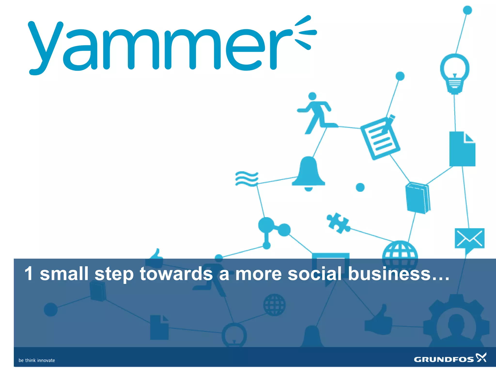 1 small step towards a more social business…
 