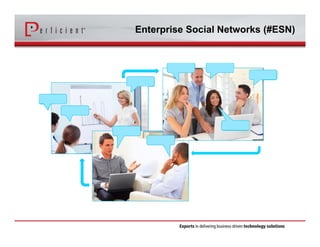 Provide better and faster access to
expertise…
#ESN
 