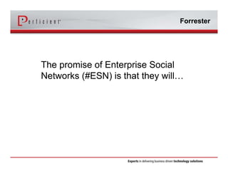 Enable richer and more valuable
real-time interactions…
#ESN
 