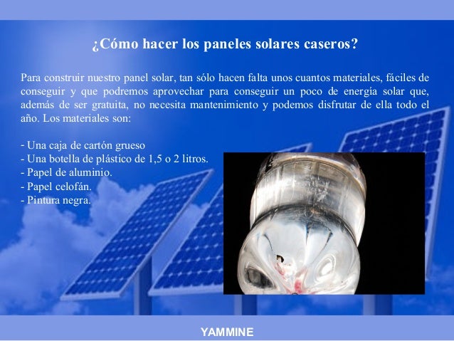 como construir paneles solares