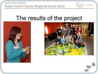 The results of the project 