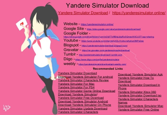 Yandere Simulator For Mac Yandere Simulator For Mac