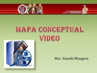 MAPA CONCEPTUAL VIDEO Msc. Yaneth Mongera 