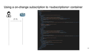 Using a on-change subscription to <subscriptions> container
(1.1)
48
 