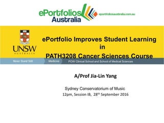 ePortfolio improves 'scientist-based' integrative professional and ...