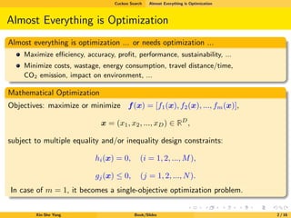 Cuckoo Search Algorithm: An Introduction | PPT