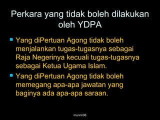 Yang di pertuan agong