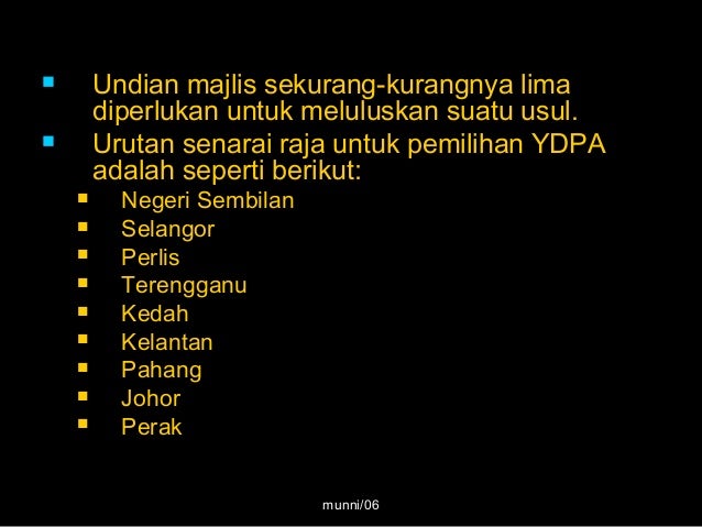 Yang di pertuan agong