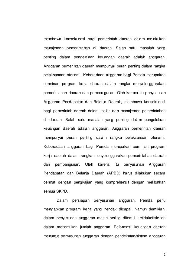 Contoh Proposal Tesis Manajemen Keuangan Daerah