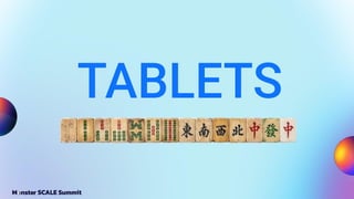TABLETS
 