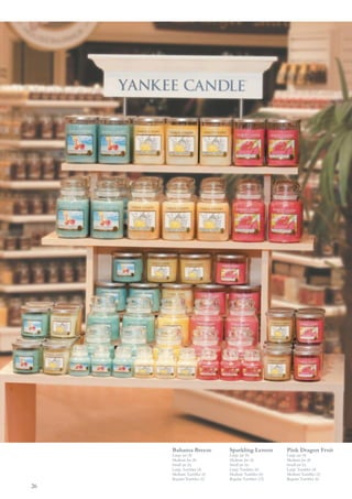 Bahama Breeze         Sparkling Lemon        Pink Dragon Fruit
     Large jar (4)         Large jar (9)          Large jar (4)
     Medium Jar (8)        Medium Jar (4)         Medium Jar (8)
     Small jar (6)         Small jar (6)          Small jar (6)
     Large Tumbler (4)     Large Tumbler (6)      Large Tumbler (4)
     Medium Tumbler (6)    Medium Tumbler (6)     Medium Tumbler (6)
     Regular Tumbler (6)   Regular Tumbler (12)   Regular Tumbler (6)
26
 