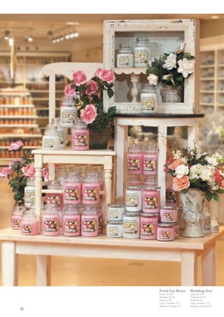 Fresh Cut Roses      Wedding Day          ®



     Large jar (24)       Large jar (24)
     Medium Jar (6)       Medium Jar (6)
     Small jar (6)        Small jar (6)
     Large Tumbler (12)   Large Tumbler (12)
     Medium Tumbler (6)   Medium Tumbler (6)
28
 