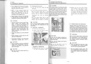 Yanmar  diesel generator operation manual