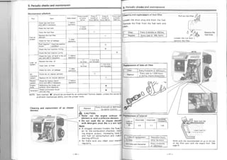 Yanmar  diesel generator operation manual