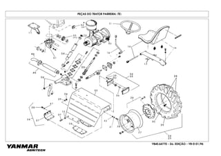 YB40.64770 - 2a. EDIÇÃO - YB-0-01/96
PEÇAS DO TRATOR PARREIRA (TE)
 