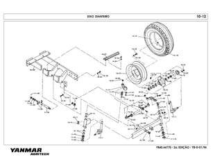 YB40.64770 - 2a. EDIÇÃO - YB-0-01/96
EIXO DIANTEIRO 10-12
 