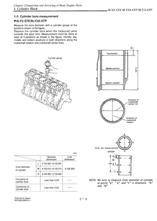 Yanmar 6 ly2 ste marine diesel engine service repair manual | PDF