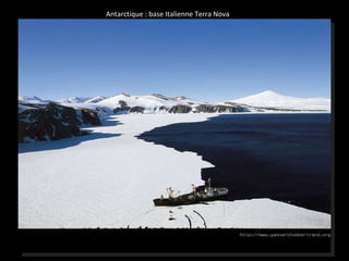Antarctique : base Italienne Terra Nova 