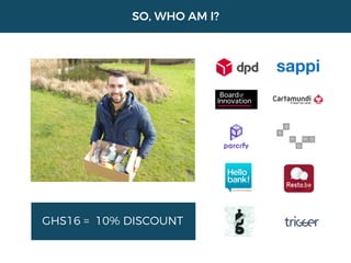 SO, WHO AM I?
GHS16 = 10% DISCOUNT
 