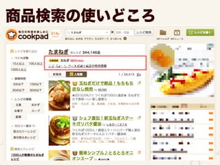 商品検索の使いどころ
 