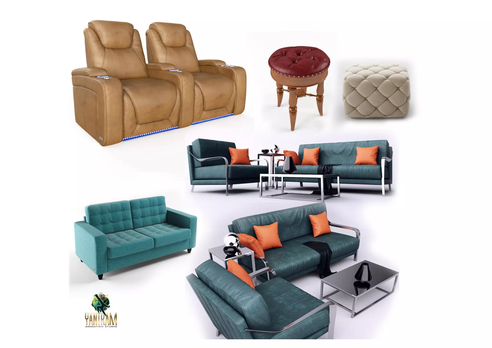 3d furniture animation of Realistic Furniture & 3d Product ...