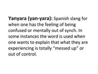 Yanyara Overview | PPT