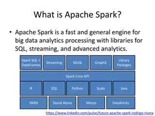 Teaching Apache Spark: Demonstrations on the Databricks Cloud Platform ...
