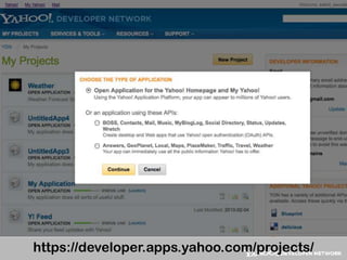 Demo – Ego SearchYAP Demo – Ego Search  http://pulse.yahoo.com/y/apps/Xa1rAM6k/Source Codehttp://github.com/sudar/ego-search12