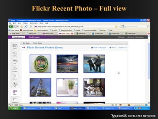 Flickr Recent Photo – Full view 
