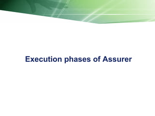 Execution phases of Assurer 