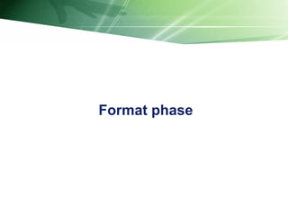 Format phase 